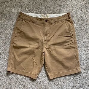 Hollister men's khaki shorts